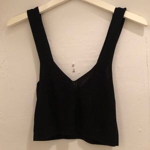 Black Knit Tank
